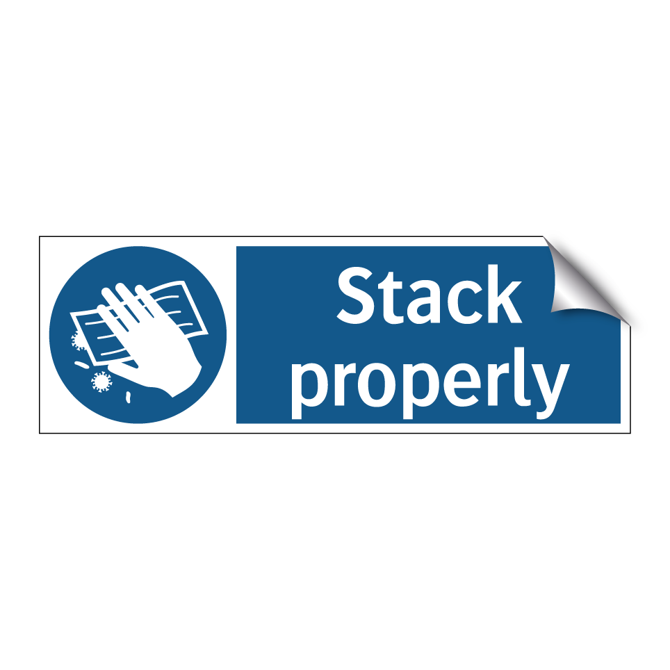 Stack properly