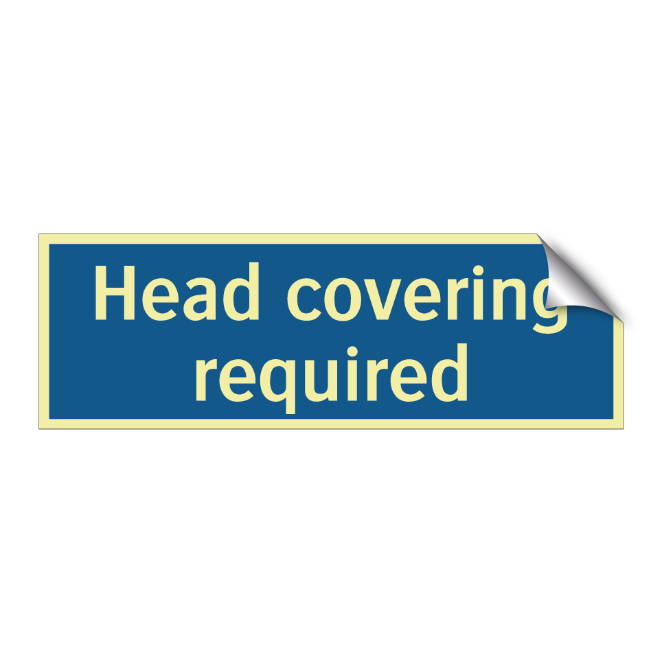 Head covering required