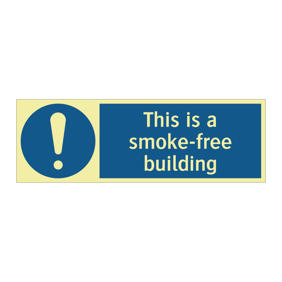 This is a smoke-free building
