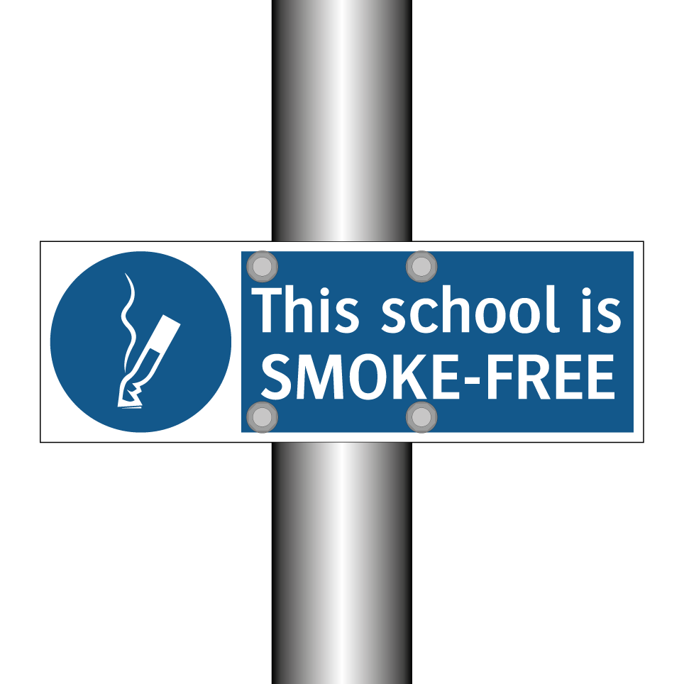 This school is SMOKE-FREE