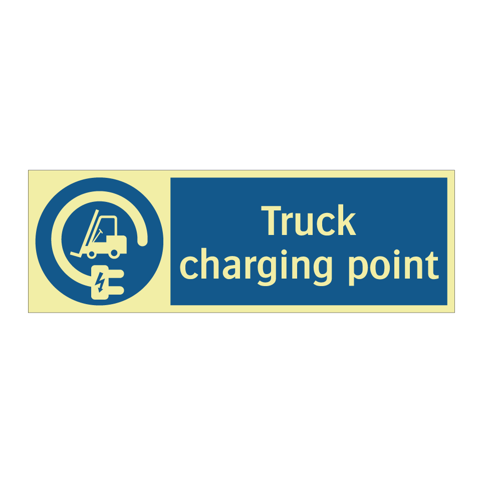 Truck charging point