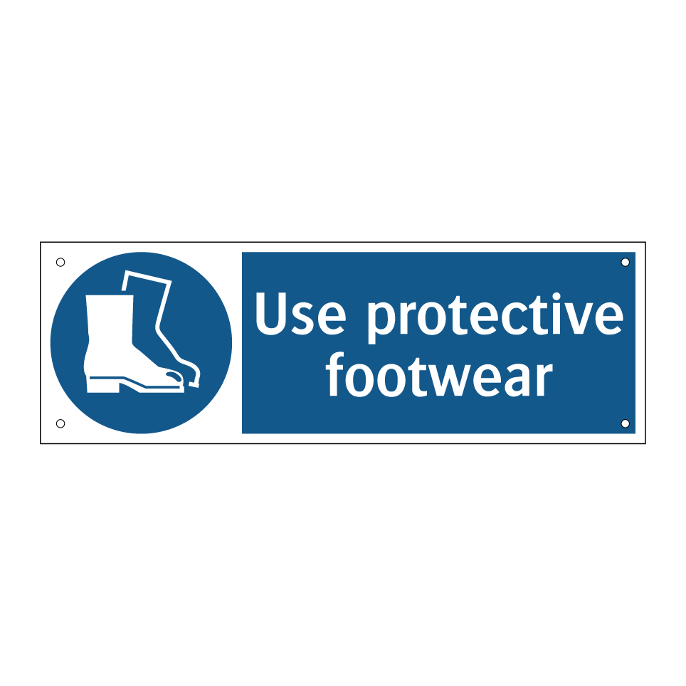 Use protective footwear