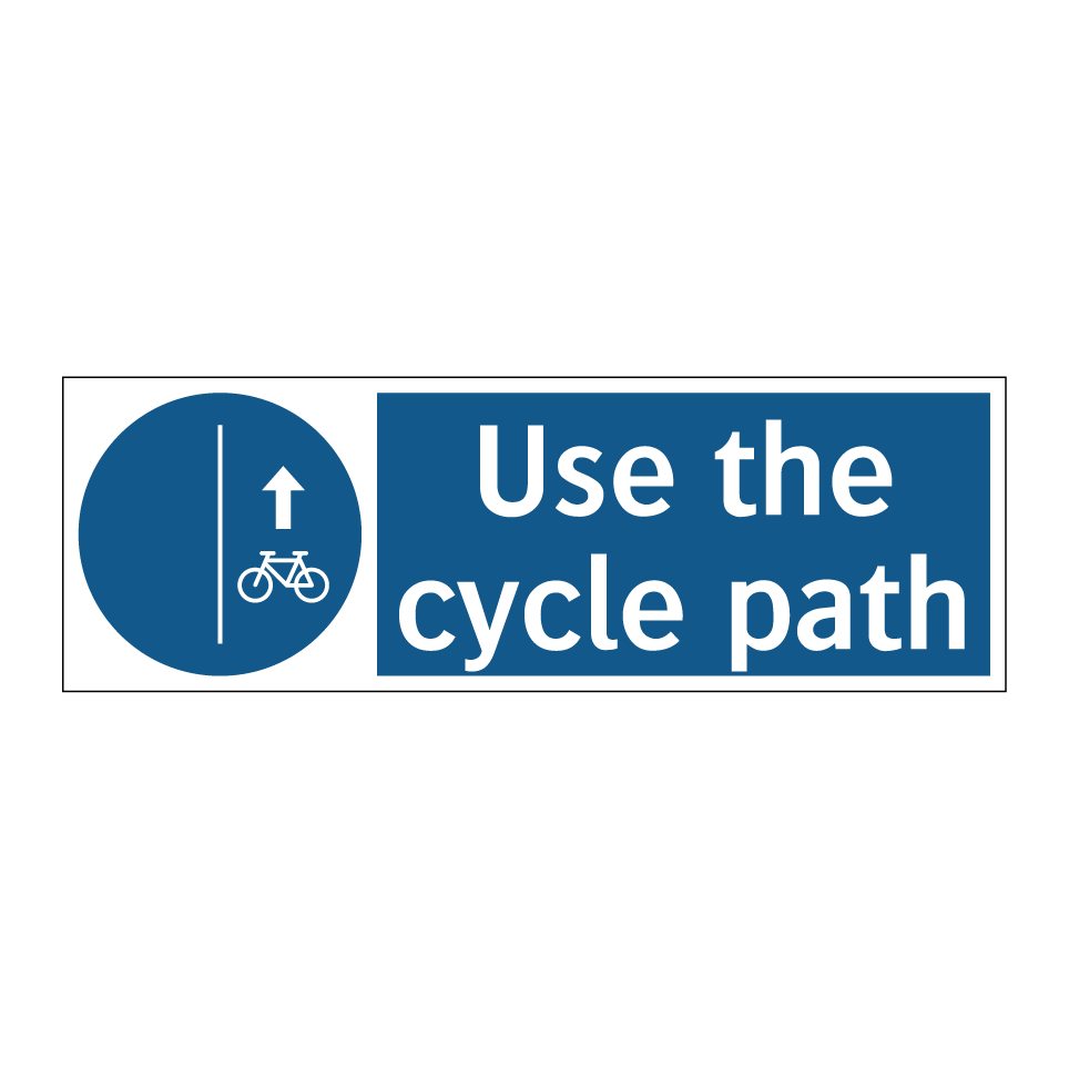 Use the cycle path