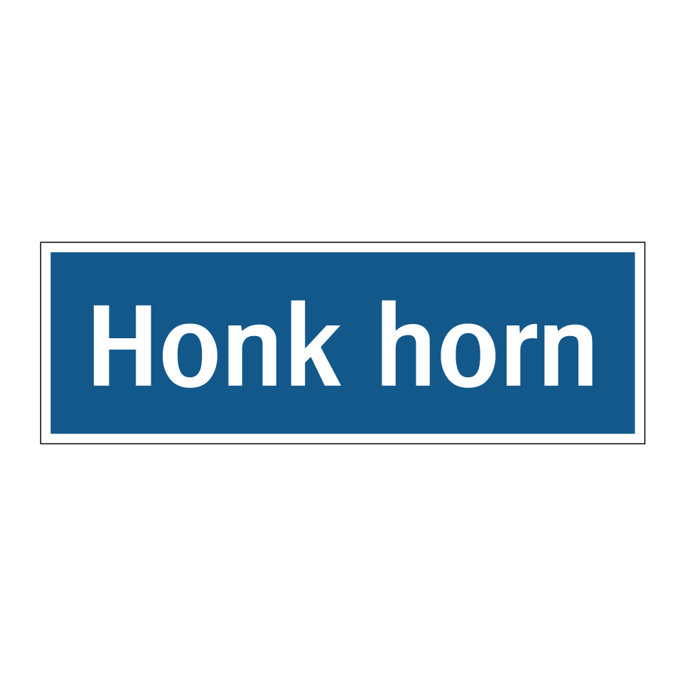 Honk horn