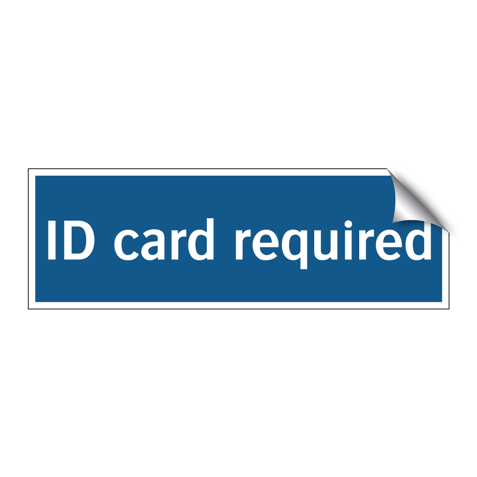 ID card required