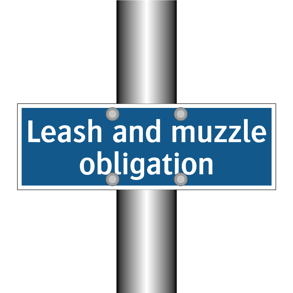 Leash and muzzle obligation