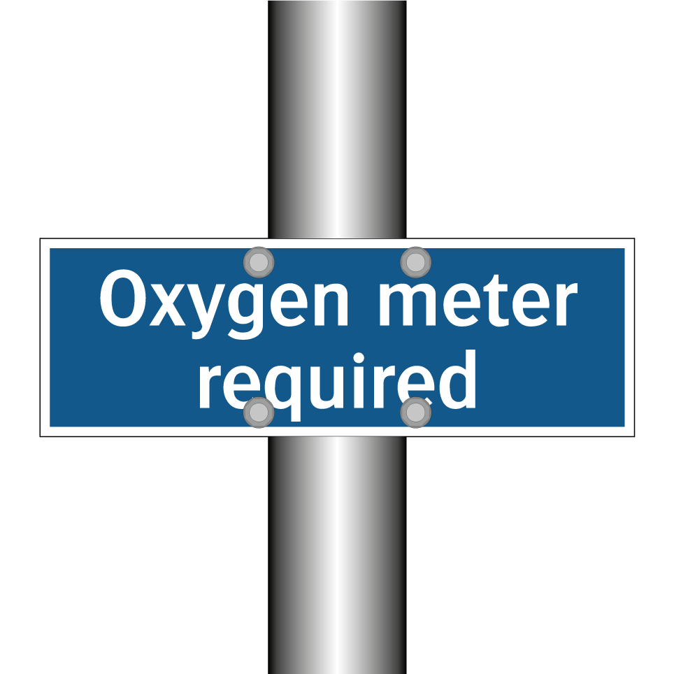Oxygen meter required