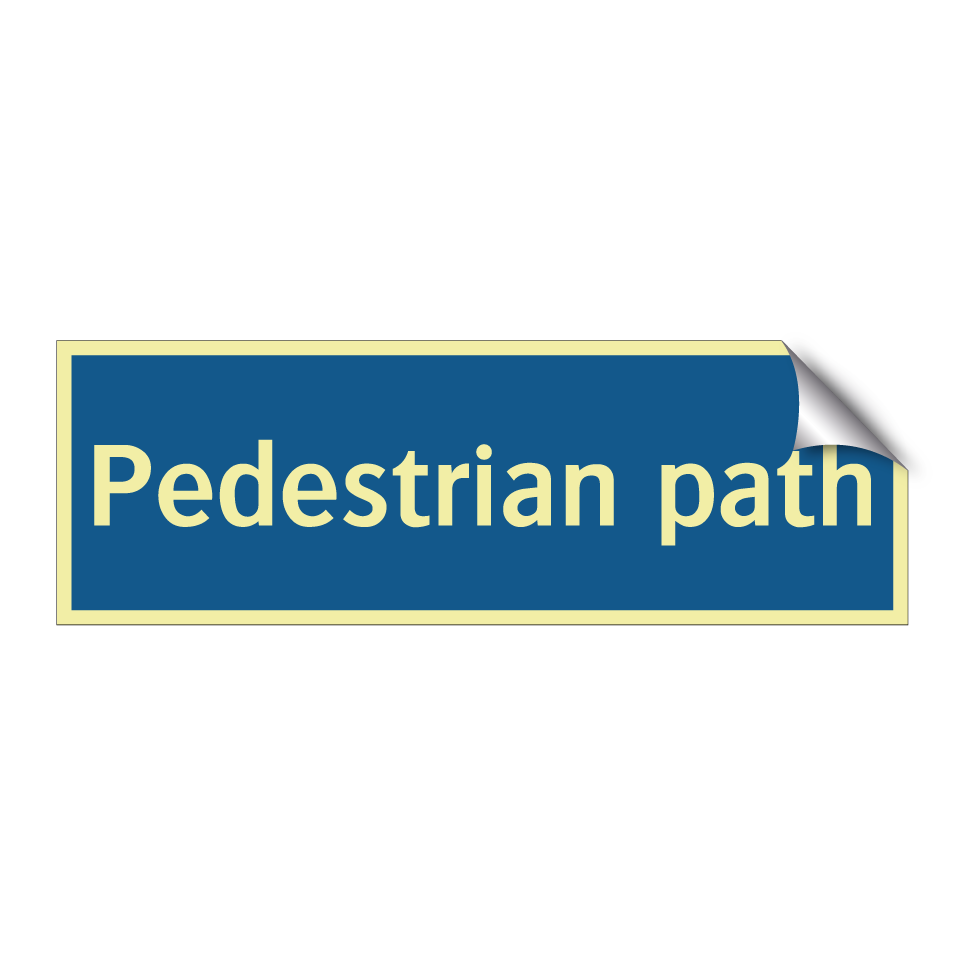 Pedestrian path