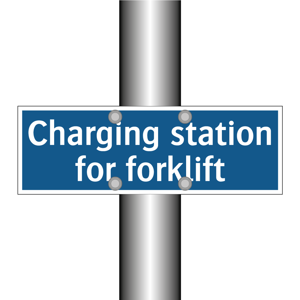 Charging station for forklift