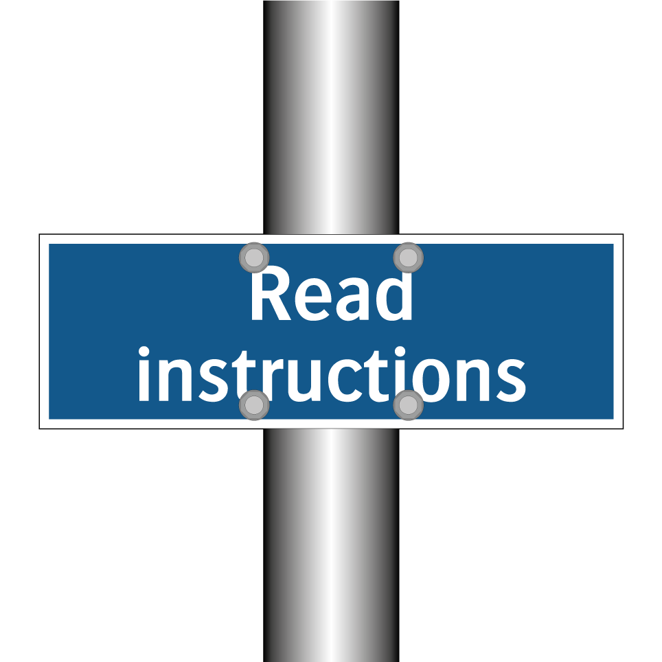 Read instructions