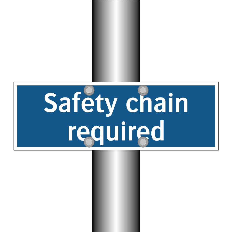 Safety chain required