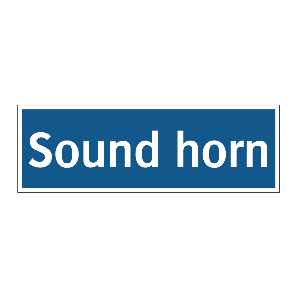 Sound horn