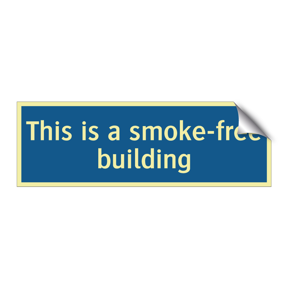 This is a smoke-free building