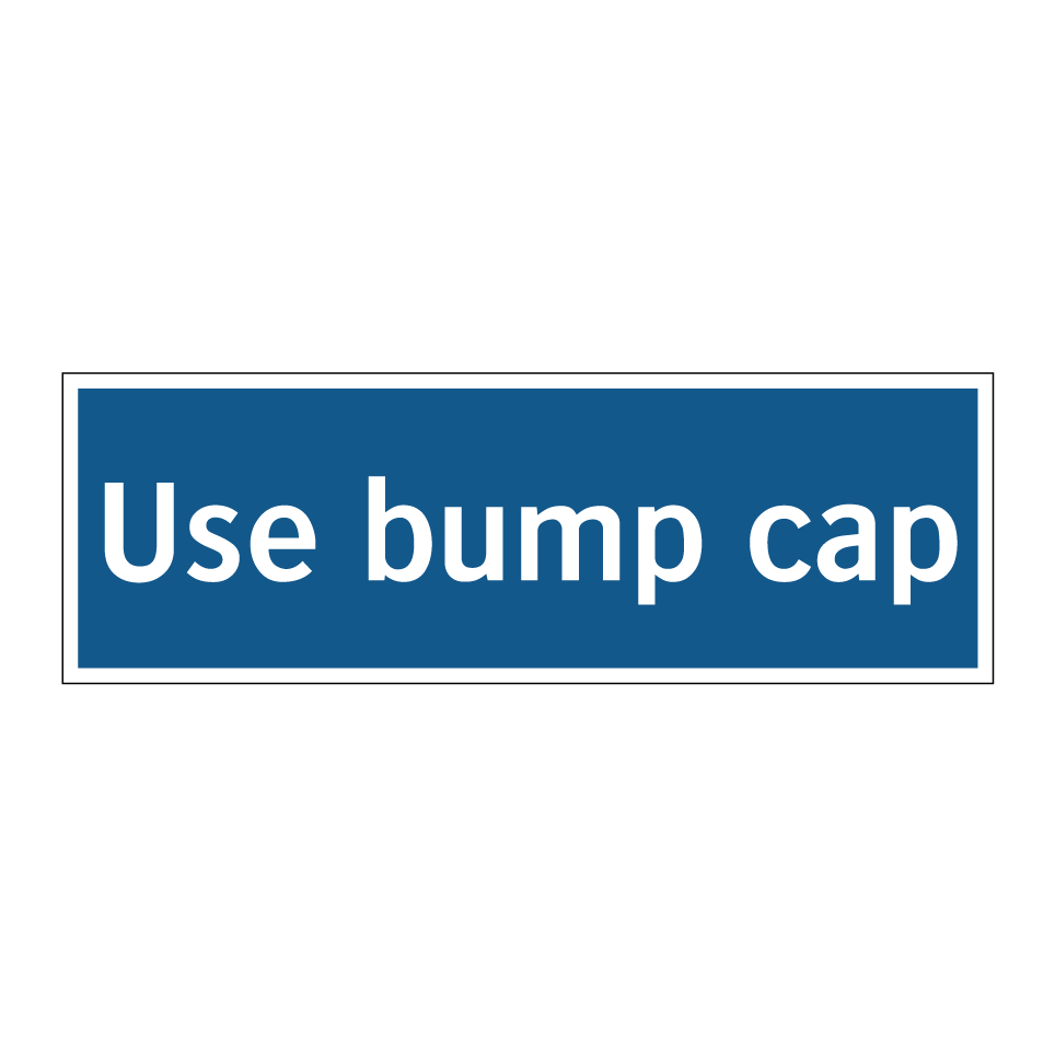Use bump cap