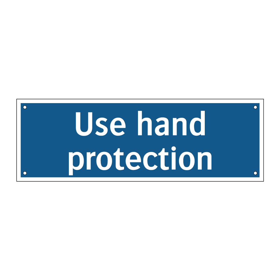 Use hand protection