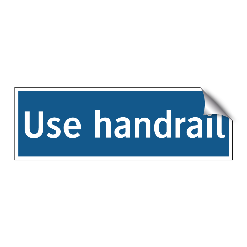 Use handrail