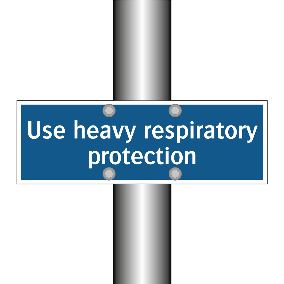 Use heavy respiratory protection