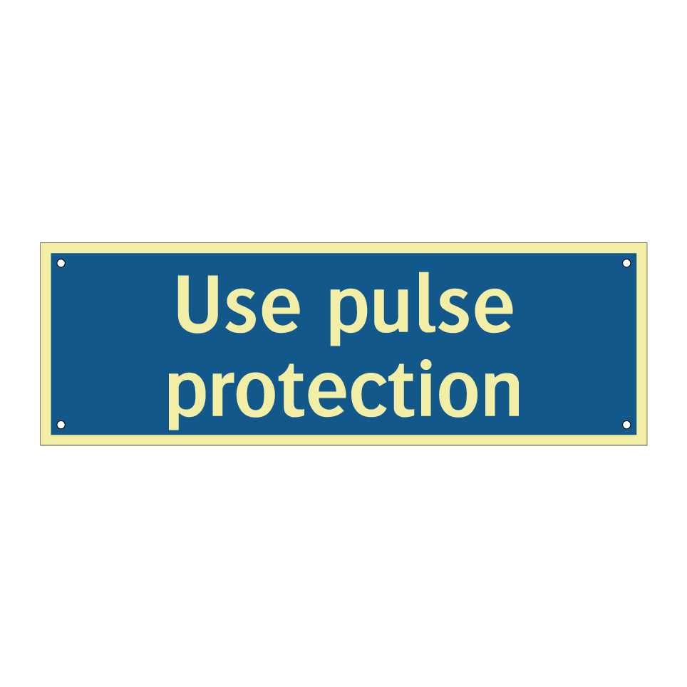 Use pulse protection