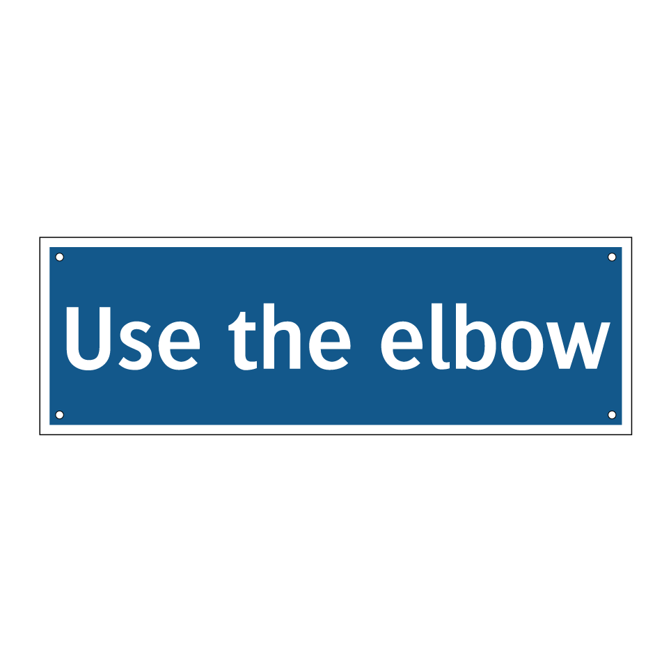 Use the elbow