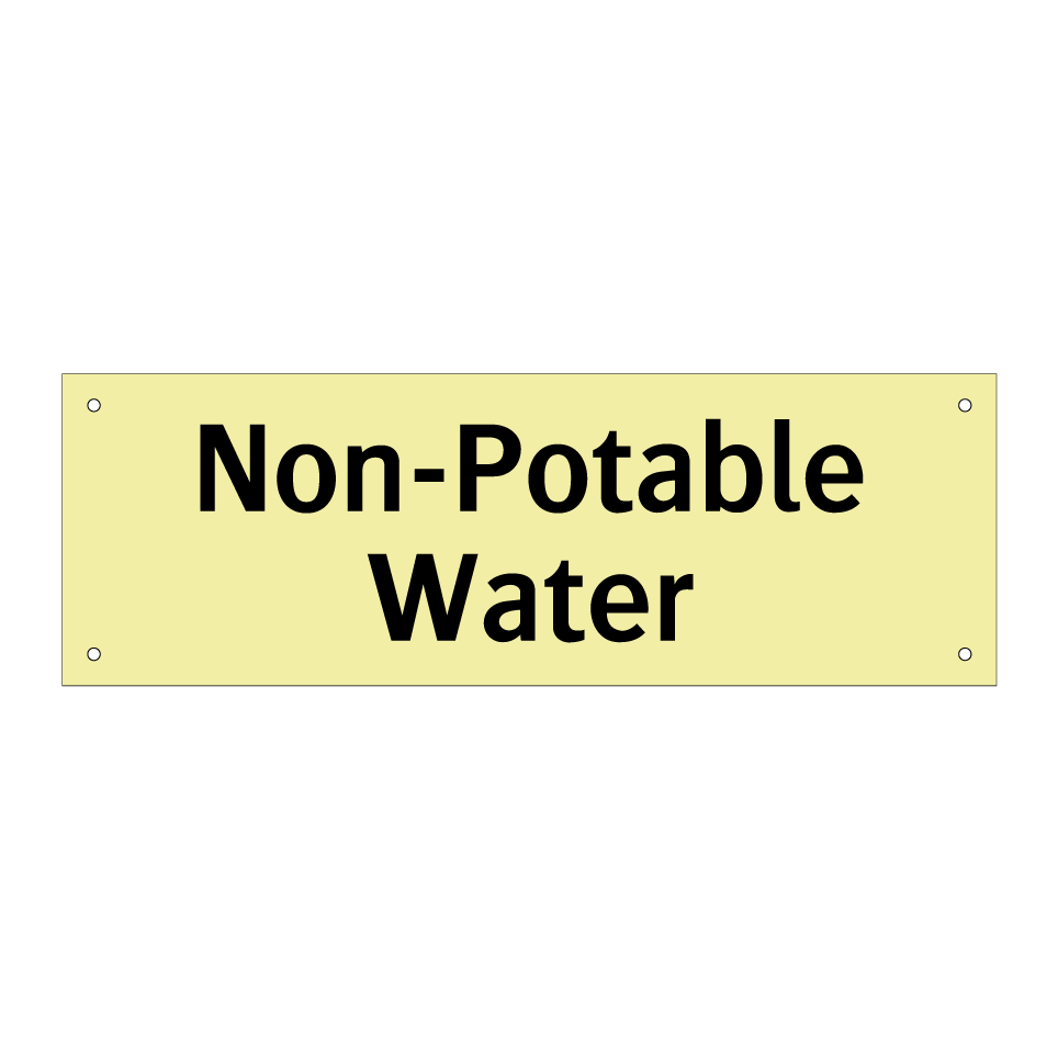Non-Potable Water
