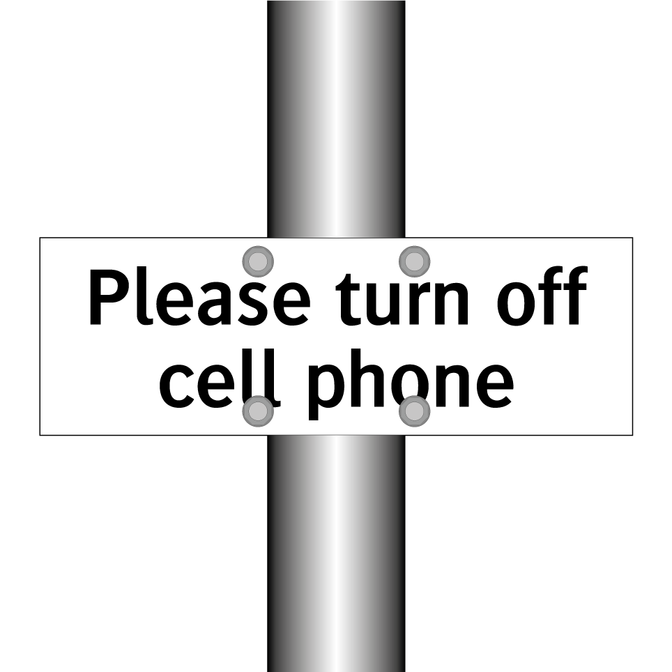 Please turn off cell phone