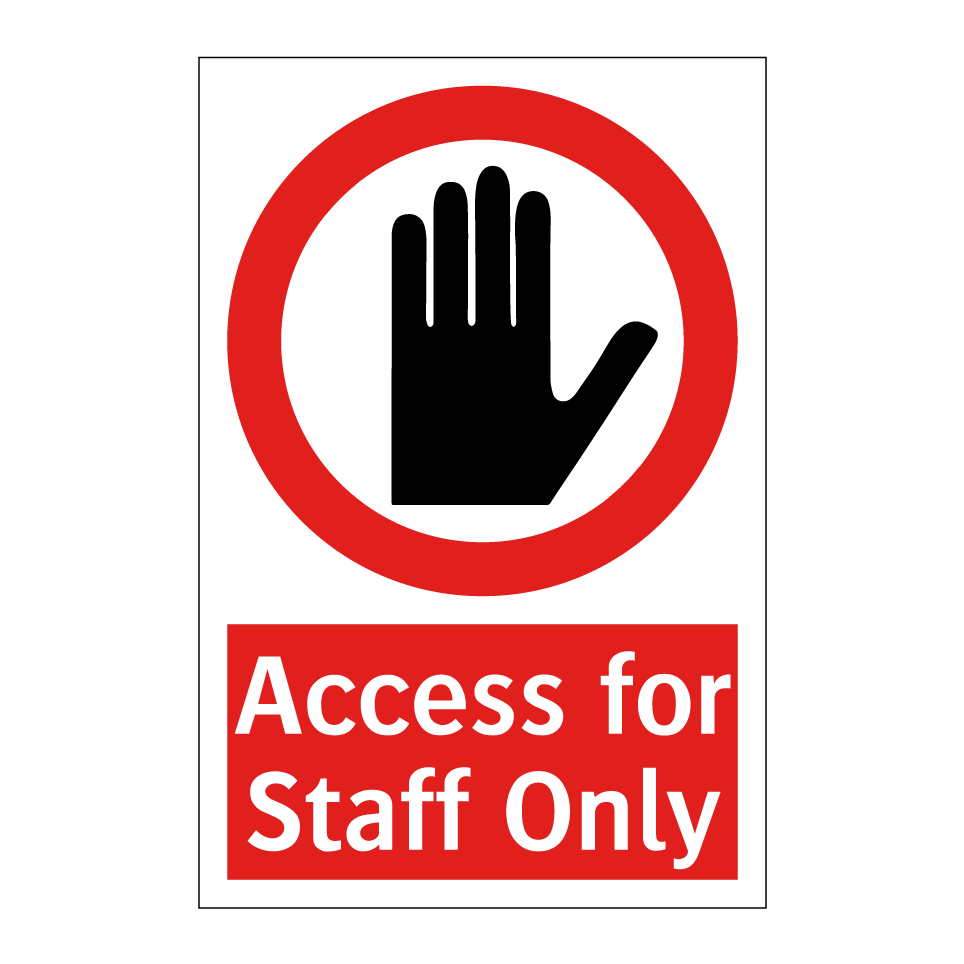 Access for Staff Only