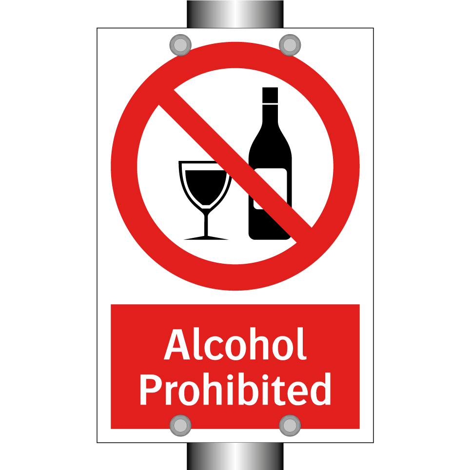 Alcohol Prohibited