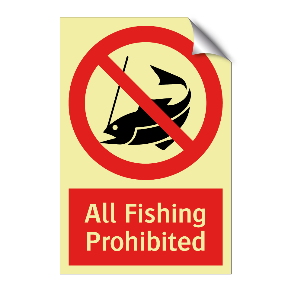 All Fishing Prohibited