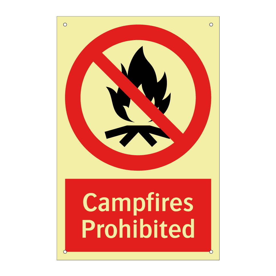 Campfires Prohibited