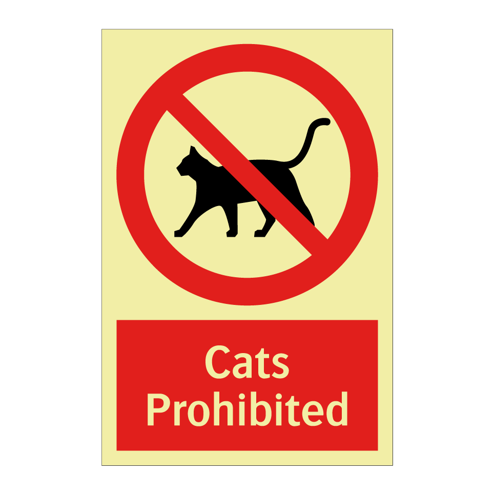 Cats Prohibited