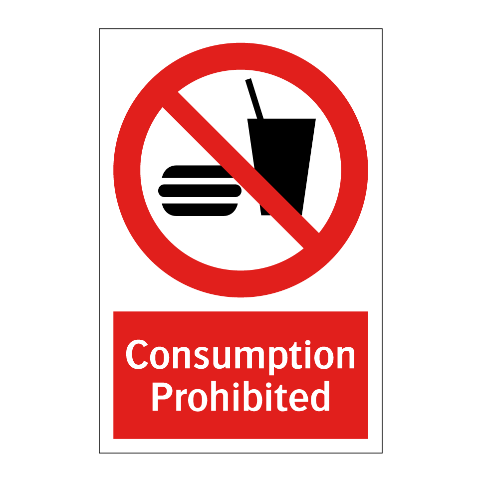 Consumption Prohibited
