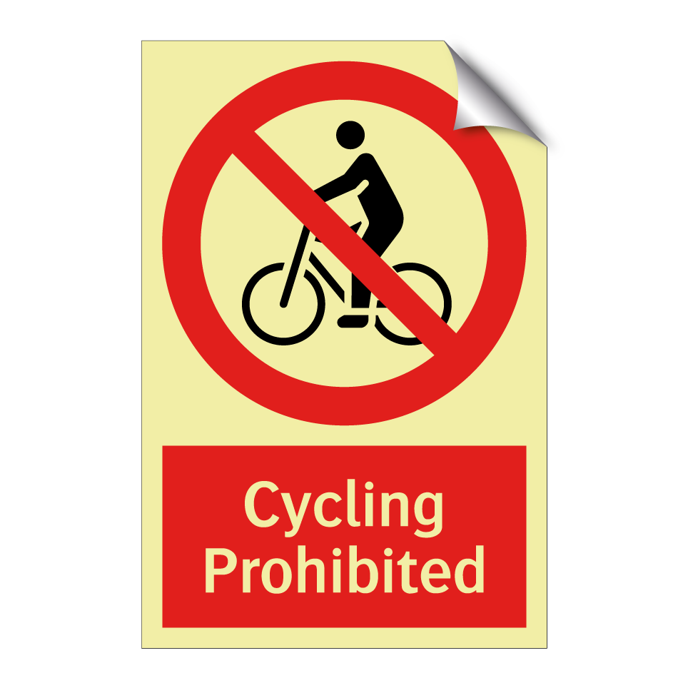 Cycling Prohibited