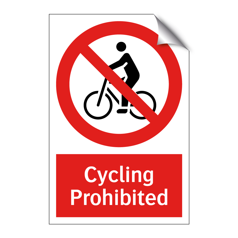 Cycling Prohibited