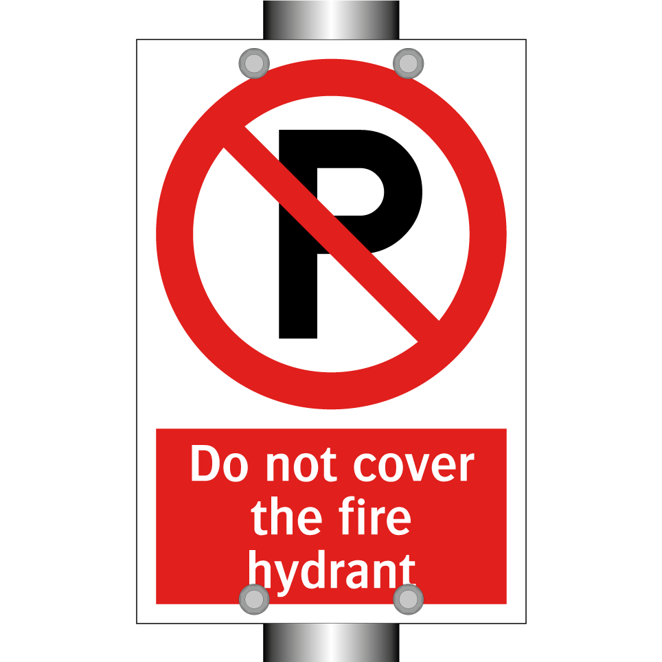 Do not cover the fire hydrant
