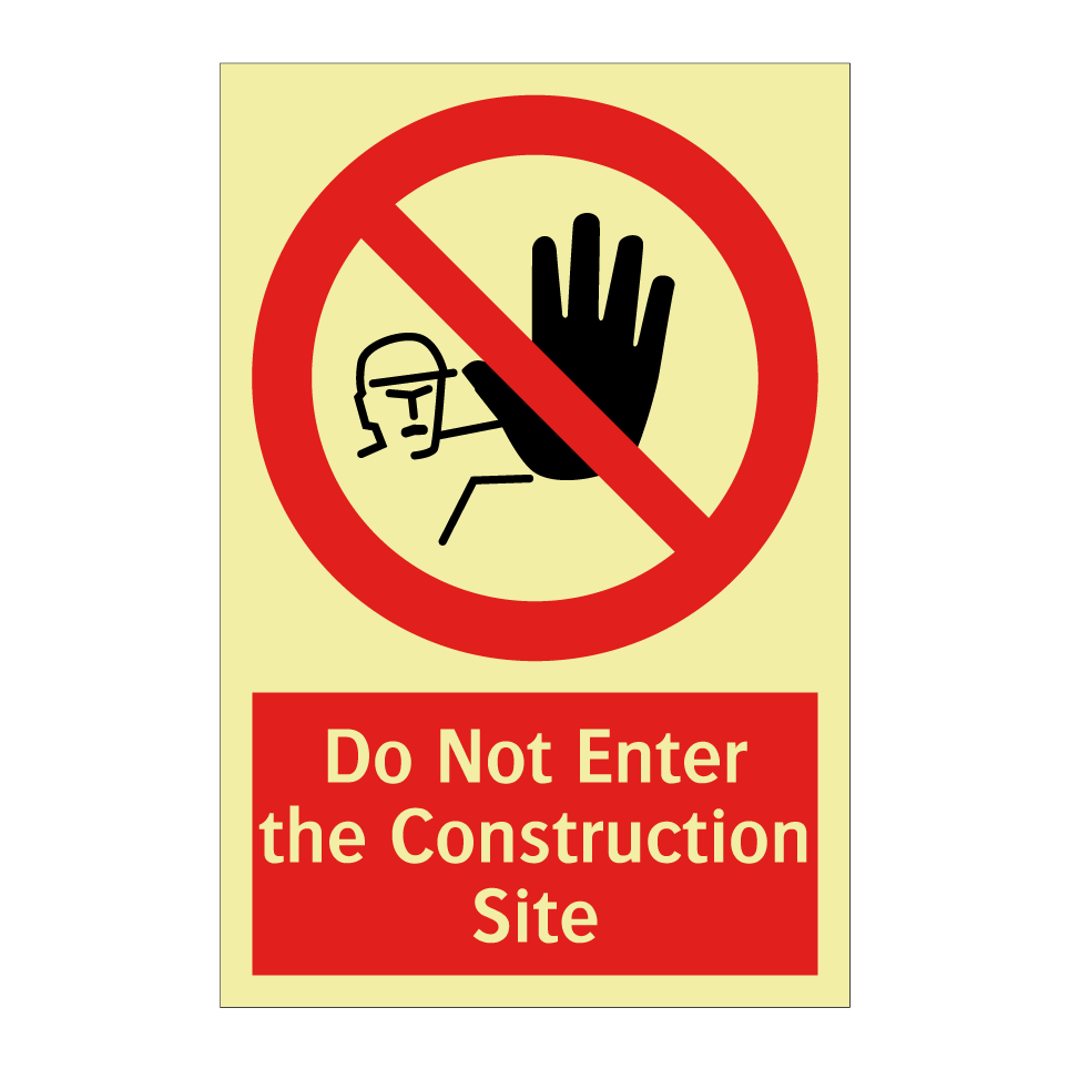 Do Not Enter the Construction Site