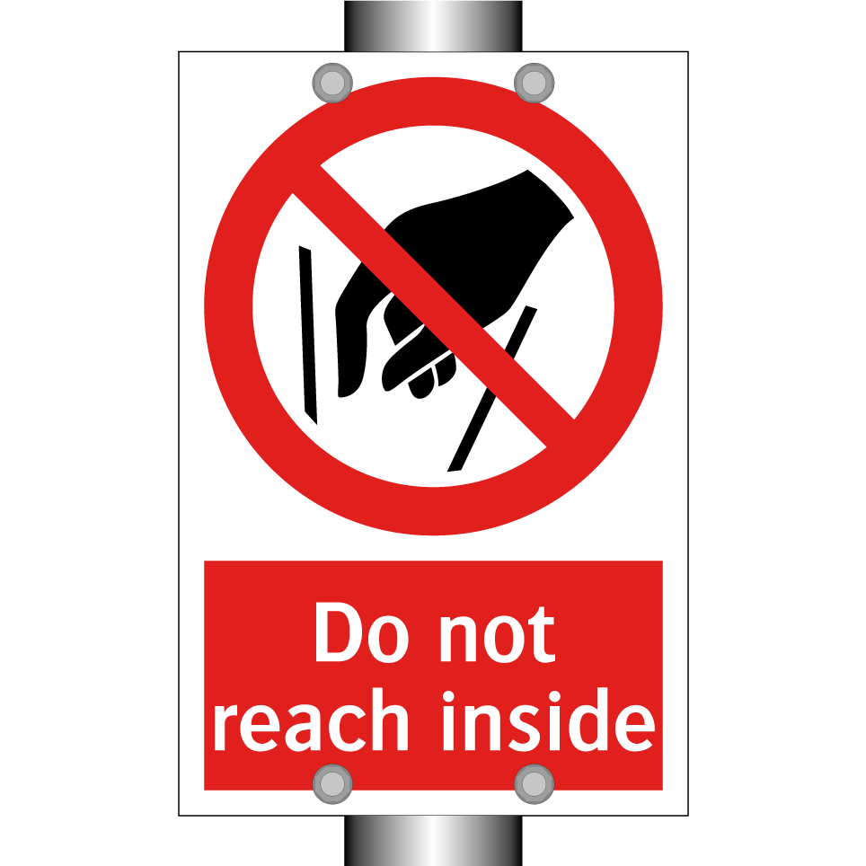 Do not reach inside