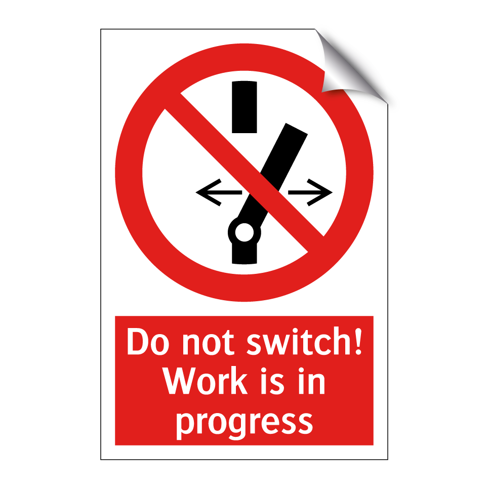 Do not switch! Work is in progress