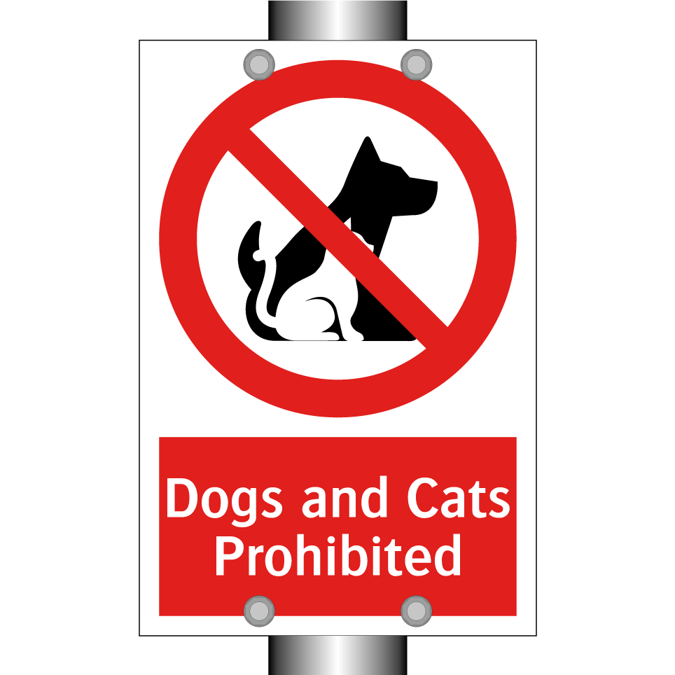 Dogs and Cats Prohibited