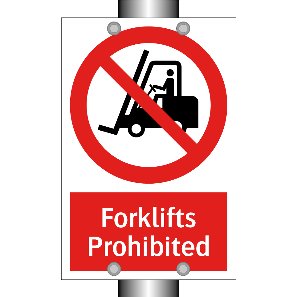 Forklifts Prohibited