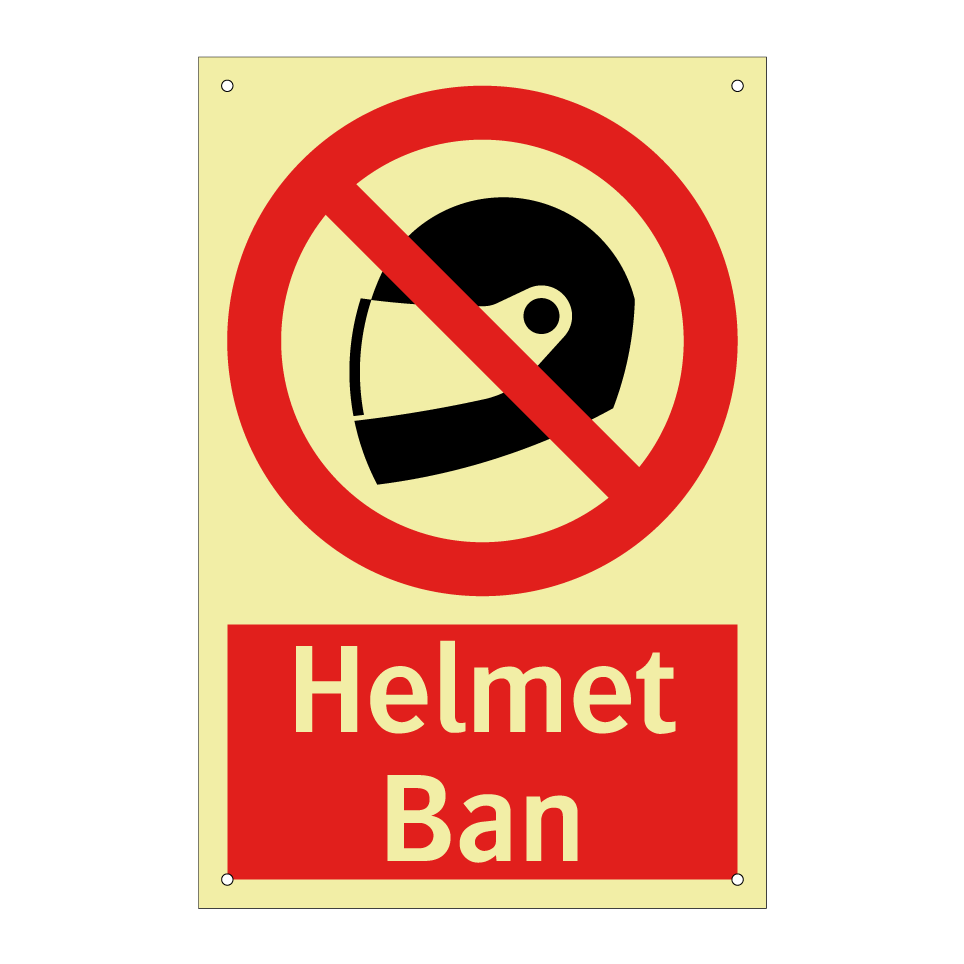 Helmet Ban