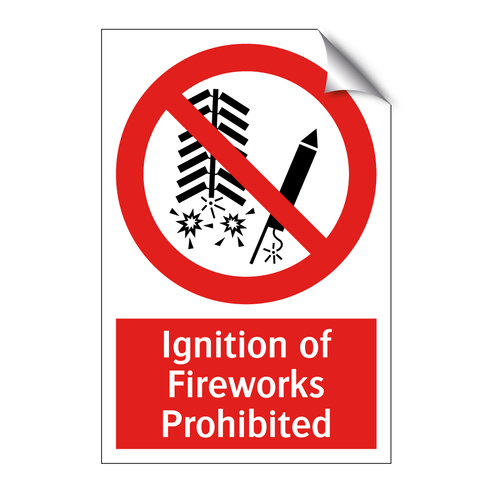 Ignition of Fireworks Prohibited