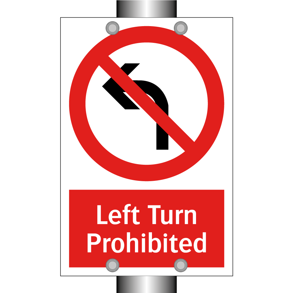 Left Turn Prohibited