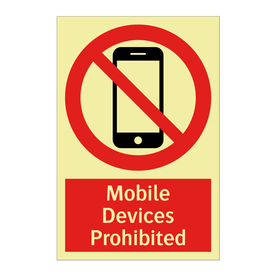 Mobile Devices Prohibited