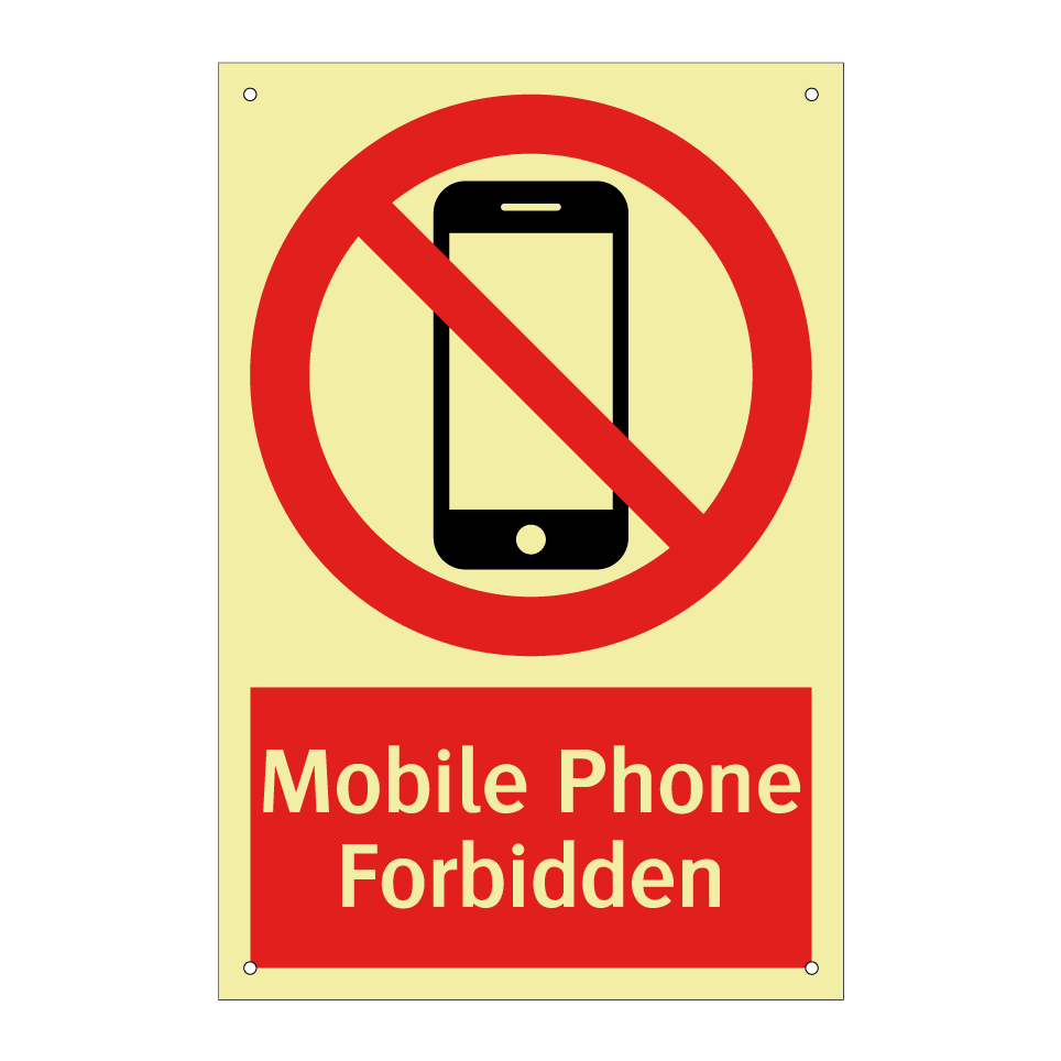 Mobile Phone Forbidden