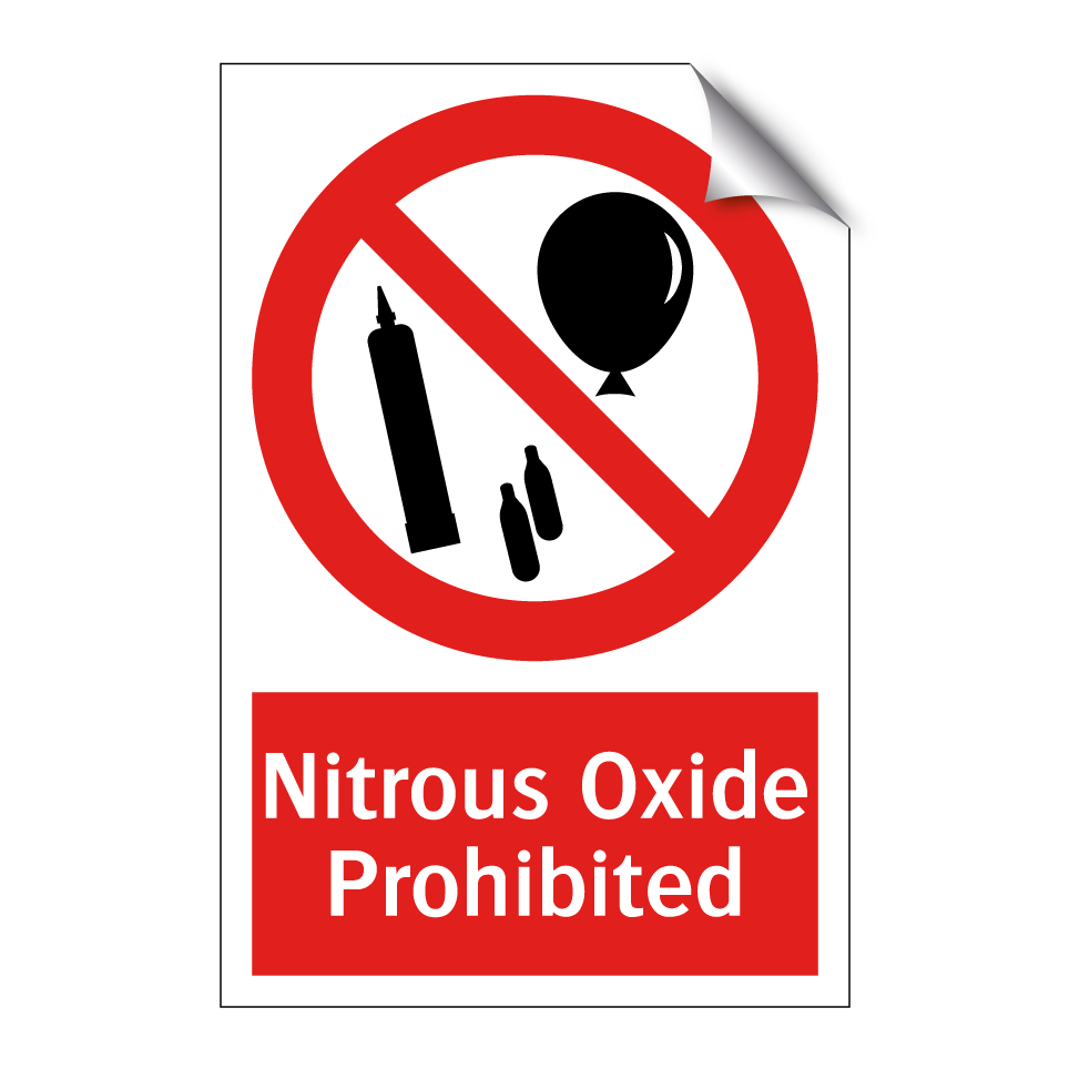 Nitrous Oxide Prohibited