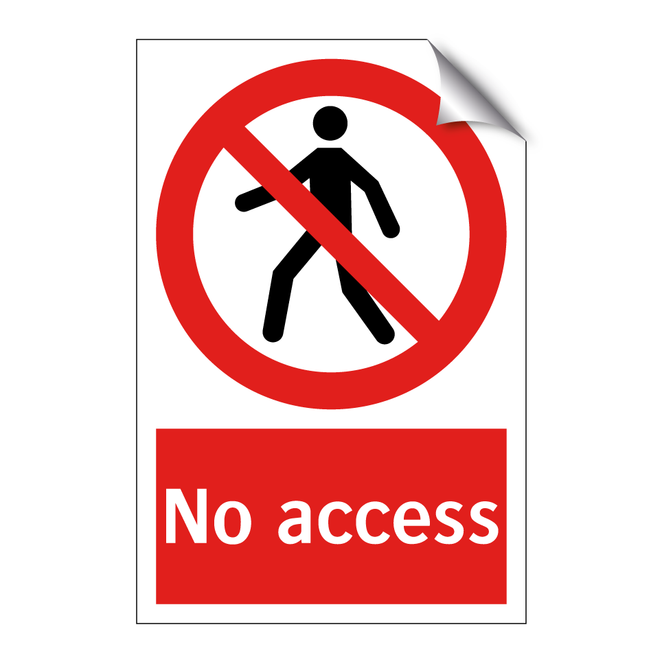 No access