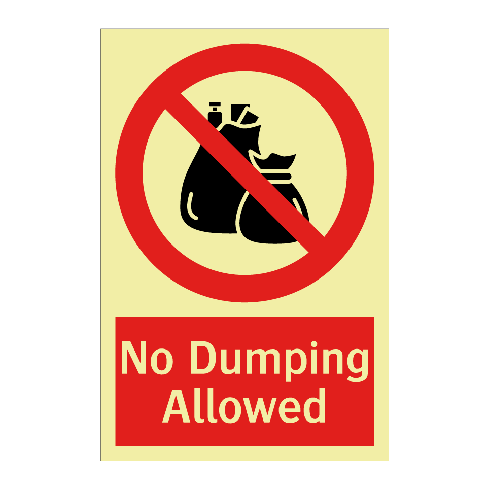No Dumping Allowed