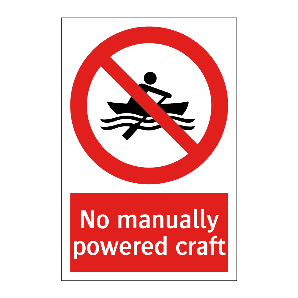 No manually powered craft