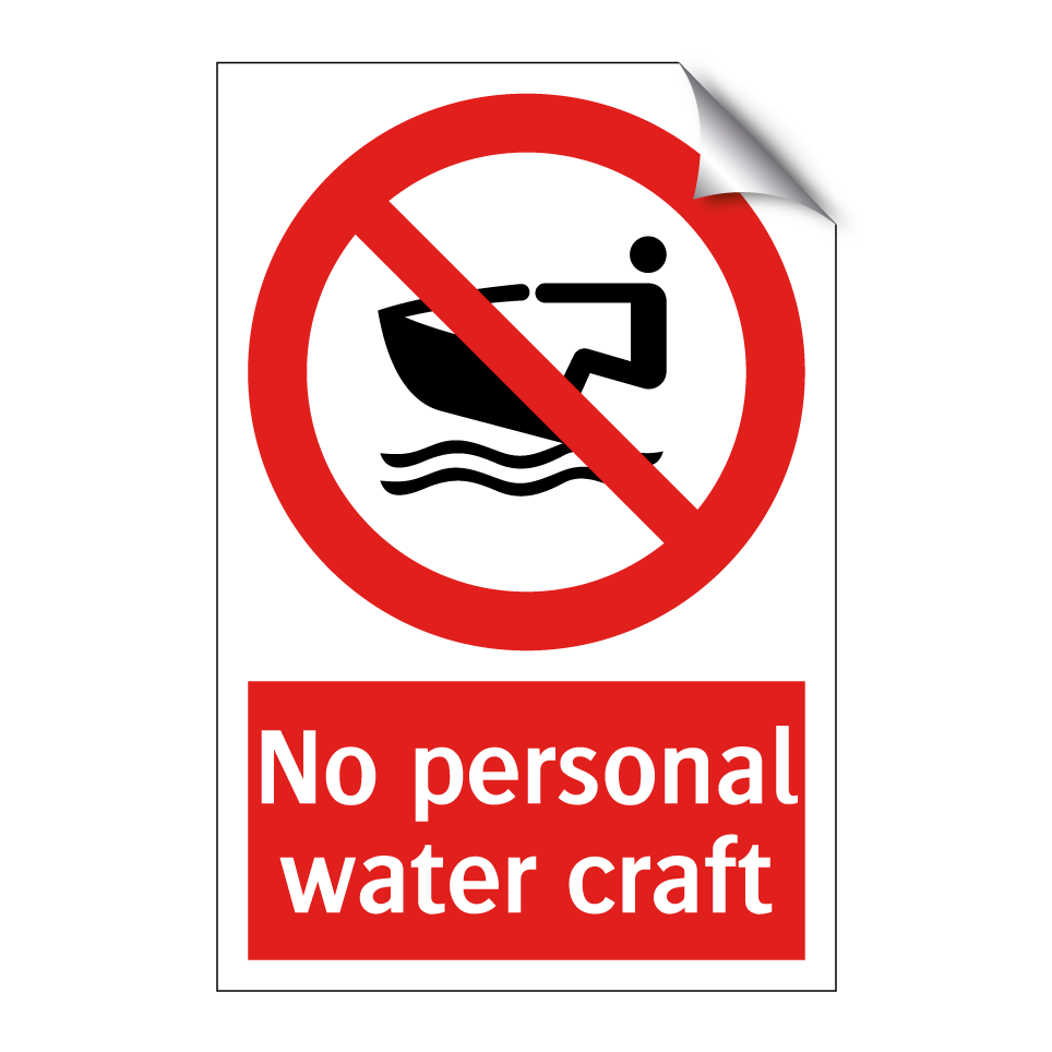 No personal water craft