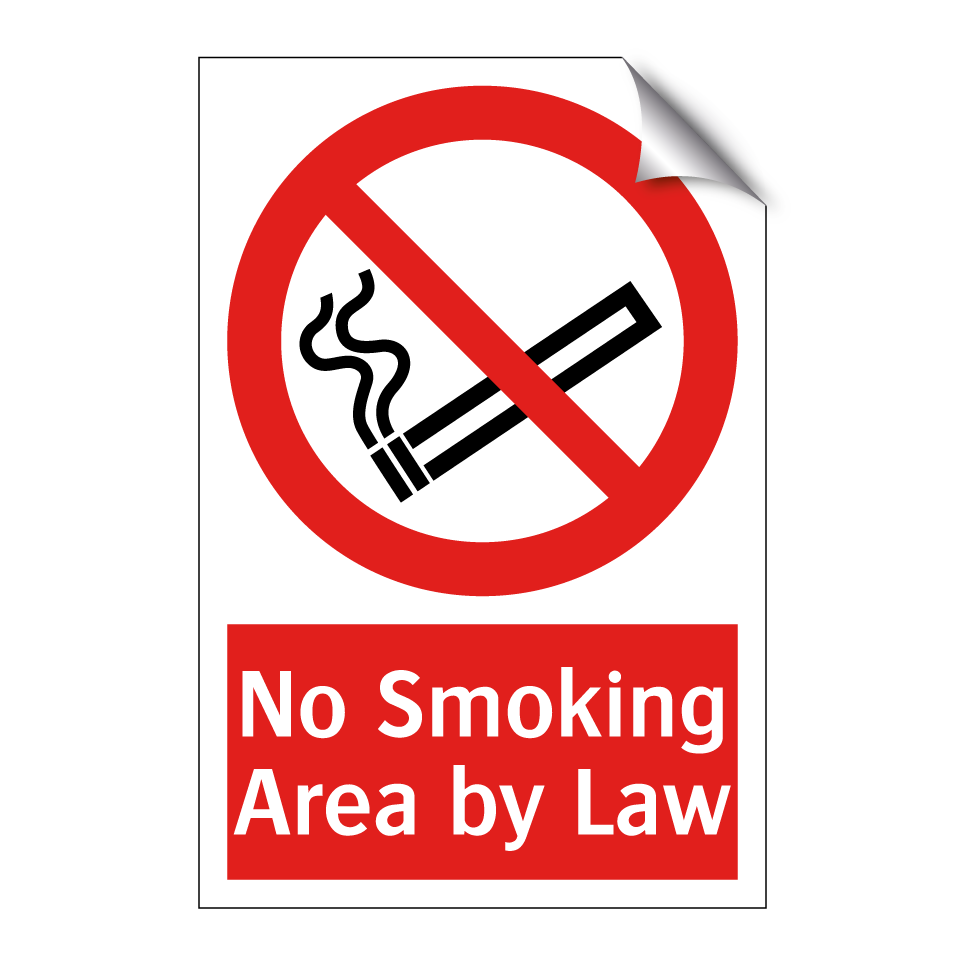 No Smoking Area by Law